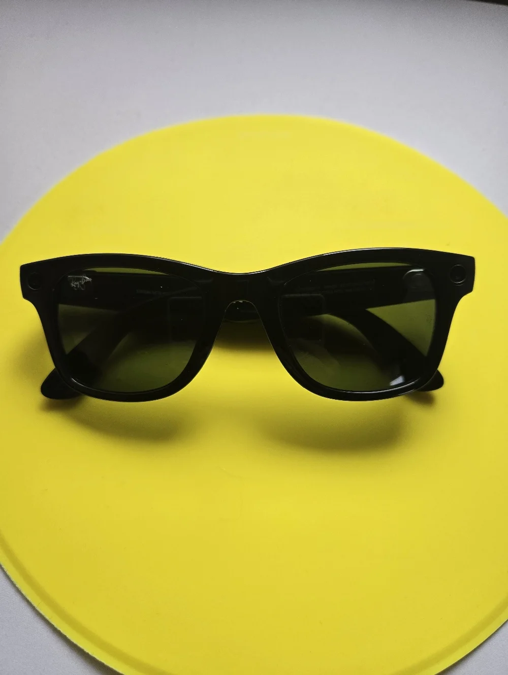 Ray-Ban Meta (Gen 1), Wayfarer, Large Matte Black | Smart AI Glasses - Picture 1 of 9